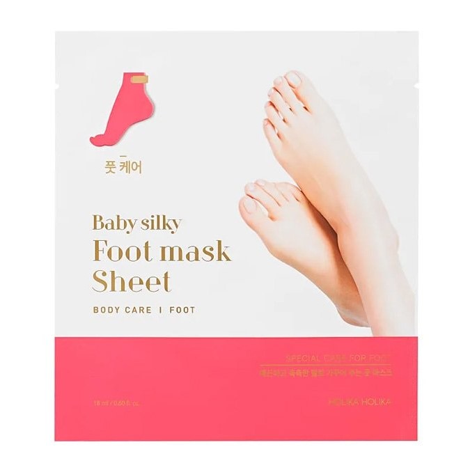 Holika Holika - Baby Silky Foot Mask Sheet - Regenerační maska na nohy