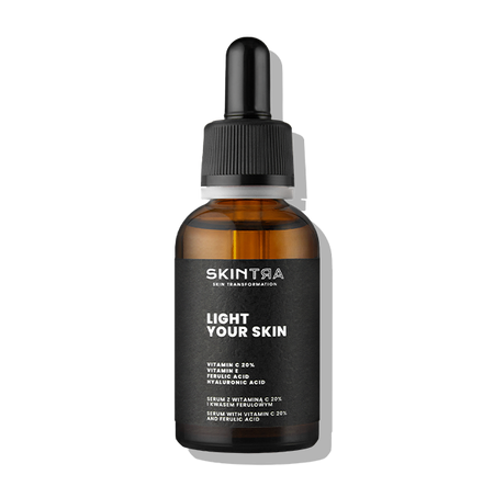 SkinTra - Light Your Skin - Sérum s 20% vitamínem C a kyselinou ferulovou