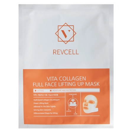 REVCELL - Vita Collagen Full Face Lifting Up Mask - Liftingová plátýnková maska