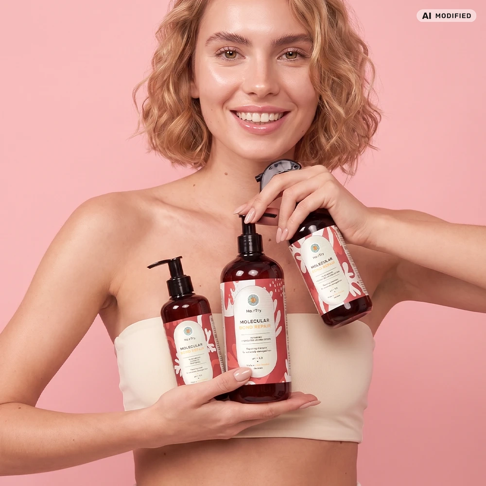 Regenerační řada HairTry Molecular Bond Repair – dopřejte poškozeným vlasům záchranu