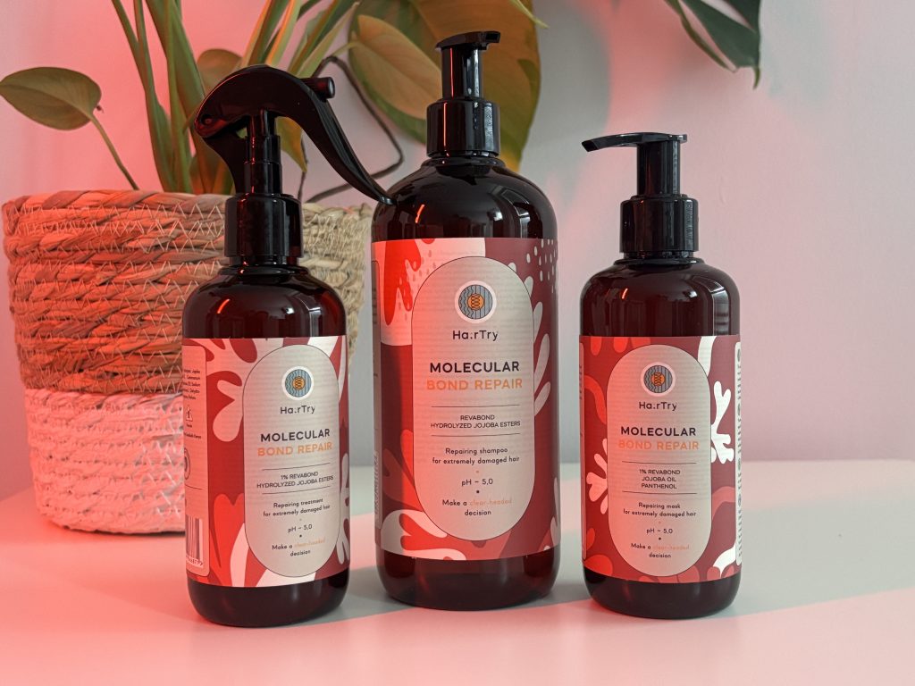 Opravná řada HairTry Molecular Bond Repair