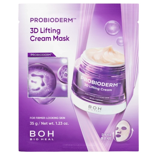 BIOHEAL BOH - Probioderm 3D Lifting Cream Mask - Liftingující plátýnková maska - 1 ks/35 g