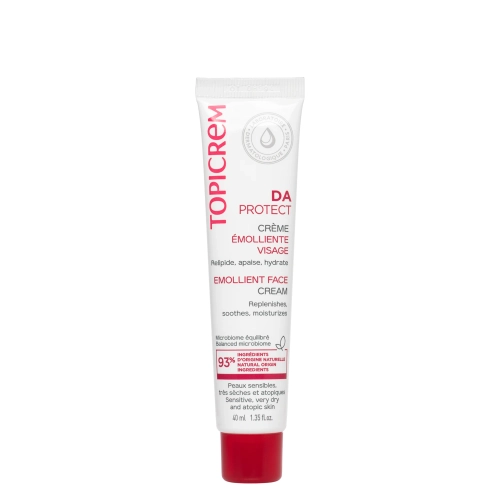 Topicrem - DA Emollient Face Cream - Emolientní krém na obličej - 40 ml
