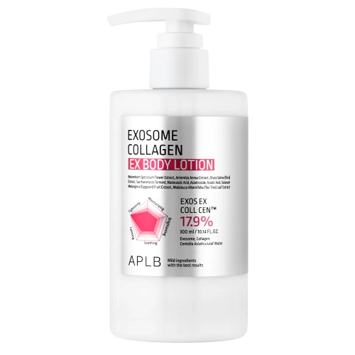 APLB - Exosome Collagen EX Body Lotion - Zpevňující tělové mléko s exosomy a kolagenem - 300 ml