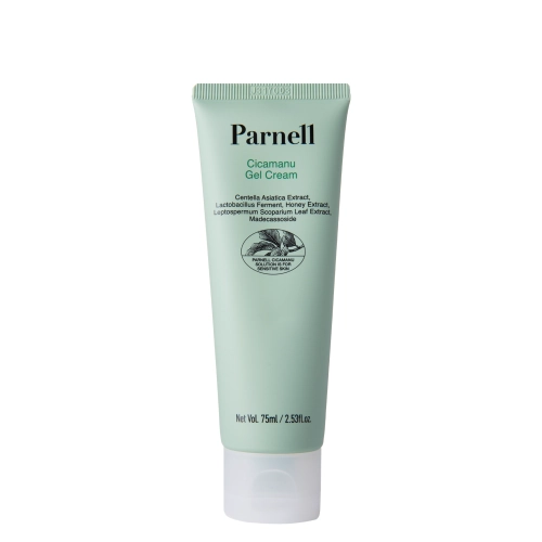 Parnell - Cicamanu Gel Cream - Hydratační a zklidňující krémový gel na obličej - 75 ml