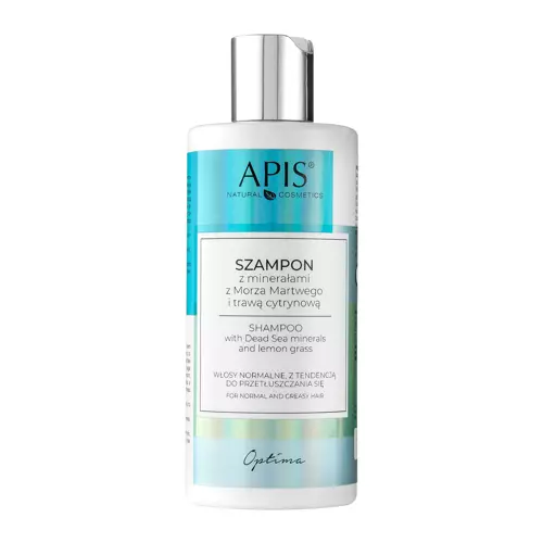 Apis - Optima - Šampon s minerály z Mrtvého moře a citronovou trávou - 300 ml
