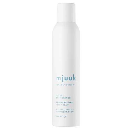 Mjuuk - Naked Sense Fragrance-free Volume Dry Shampoo - Suchý šampon pro dodání objemu - Bez parfemace - 250 ml