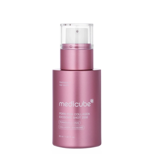 Medicube - PDRN Pink Exosome Shot Serum 2000 - Zpevňující sérum s mikrojehličkami - 30 ml