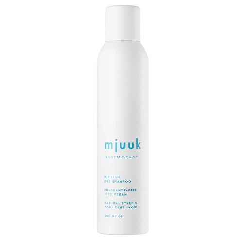 Mjuuk - Naked Sense Fragrance-free Refresh Dry Shampoo - Suchý šampon na vlasy - Bez vůně - 250 ml