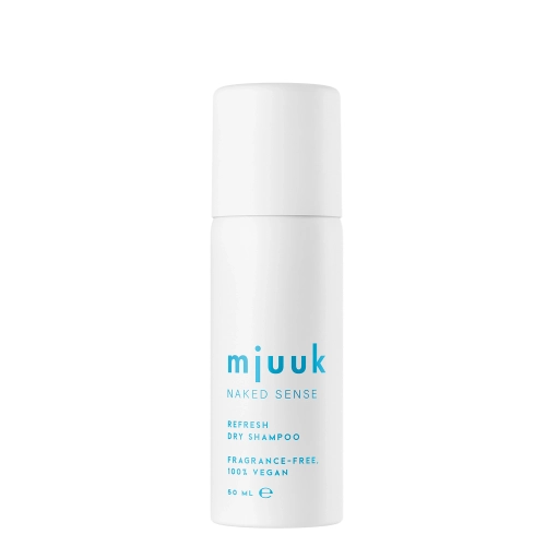 Mjuuk - Naked Sense Fragrance-free Refresh Dry Shampoo - Suchý šampon bez parfemace - 50 ml