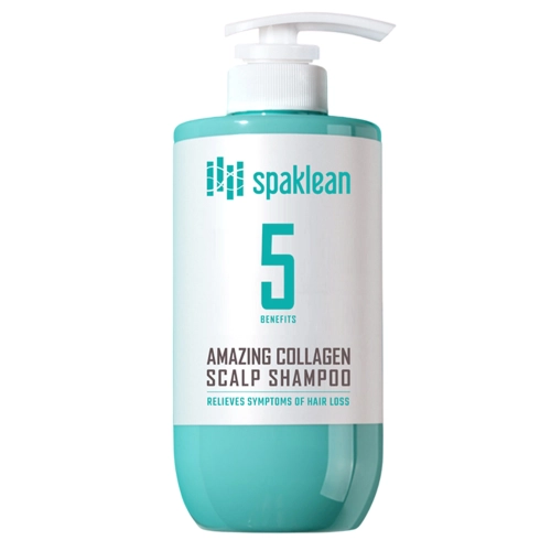 Spaklean - Amazing Collagen Scalp Shampoo - Kolagenový šampon na vlasy - 500 ml