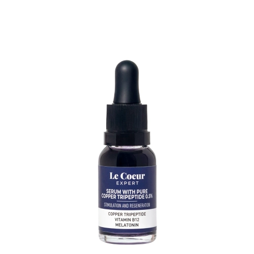 Le Coeur - Expert - Sérum na obličej s měděným peptidem 0,5% - 15 ml