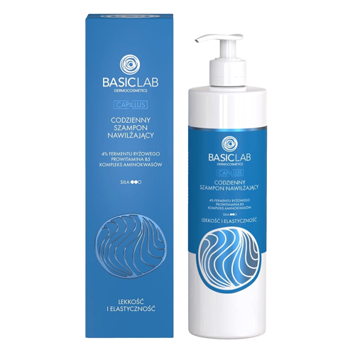 BasicLab - Capillus - Denní hydratační šampon - 300 ml