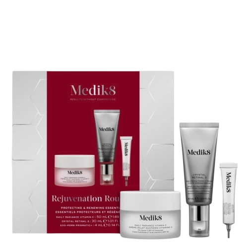 Medik8 - Rejuvenation Routine Kit - Ochranný-Regenerační Dárková Sada - 50ml+30ml+4ml