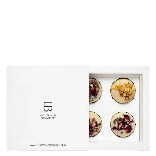 La Bomba - Bath Creamers Discovery Set - Sada krémových bomb do koupele - 50 g x 4 ks
