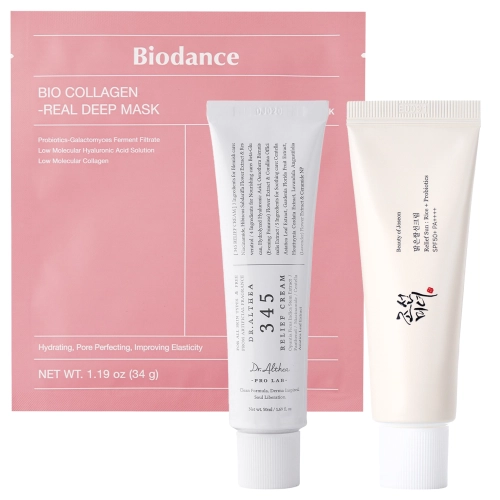 Sada - Skin Balance Set - Krém na obličej 50 ml + Regenerační krém 50 ml + Maska 34 g