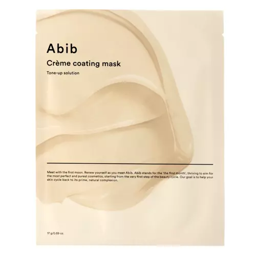 Abib - Crème Coating Mask Cooling Solution - Chladivá textilní maska - 17 g