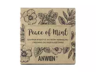 Anwen - Peace Of Mint - Tuhý šampon pro normální a mastící se pokožku hlavy - plechové balení - 75 g