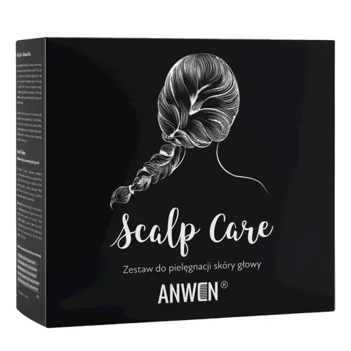 Anwen - Scalp Care - Pečující sada pro pokožku hlavy - Bylinné rozehřívající vlasové tonikum - 150 ml + Zklidňující sérum pro pokožku hlavy - 150 ml