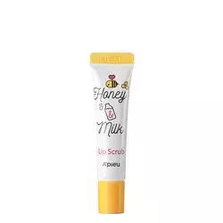 A'pieu - Honey & Milk Lip Scrub - Jemný peeling na rty s extraktem z medu - 8 ml