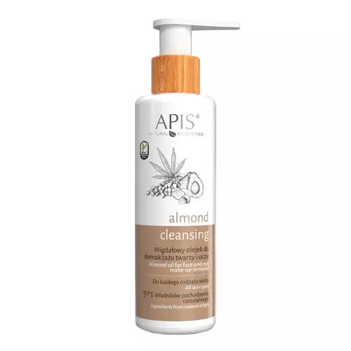 Apis - Almond Cleansing - Almond Oil For Face and Eye Make-Up Removal - Mandlový olej k odličování obličeje a očí - 150 ml