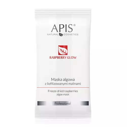 Apis - Professional - Raspberry Glow - Freeze-Dried Raspberries Algae Mask - Alginátová maska s lyofilizovanými malinami - 20 g