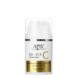 Apis - Re-Vit C Home Care - Revitalizing Day Cream with Vitamin C SPF15 - Revitalizační denní krém s vitamínem C - SPF 15 - 50 ml