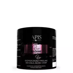 Apis - Rose Madame - Cleansing Scrub for Body, Hands and Feet - Čisticí peeling na tělo, ruce a nohy - 700 g