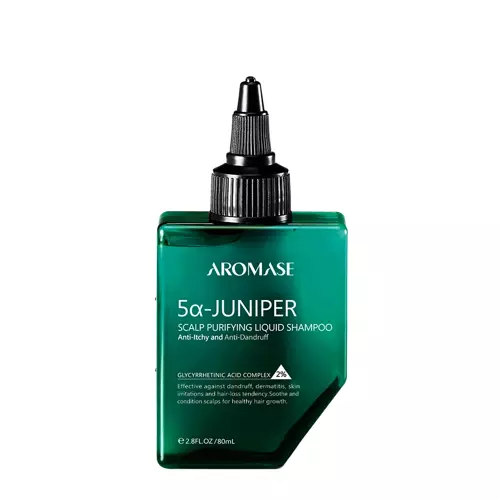Aromase - 5α Juniper Scalp Purifying Liquid Shampoo - Tekutý šampon pro všechny typy vlasů - 80 ml