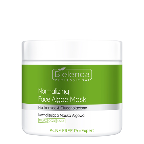 Bielenda Professional - Acne Free ProExpert - Normalizující maska s řasami - 160 g