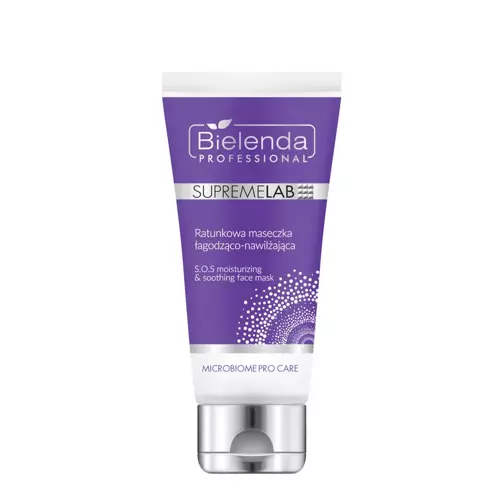 Bielenda Professional - Supremelab - Microbiome Pro Care - S.O.S Moisturizing & Soothing Face Mask - Záchranná zklidňující a hydratační maska - 70 ml