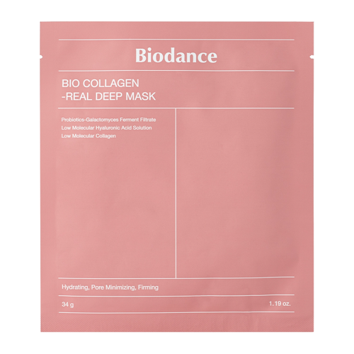 Biodance - Bio-Collagen Real Deep Mask - Zpevňující kolagenová maska na obličej - 1ks/34g