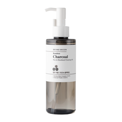 Bring Green - Bamboo Charcoal Pore & Blackhead Cleansing Oil - Olej na čištění pórů a černých teček s bambusovým uhlím - 200 ml