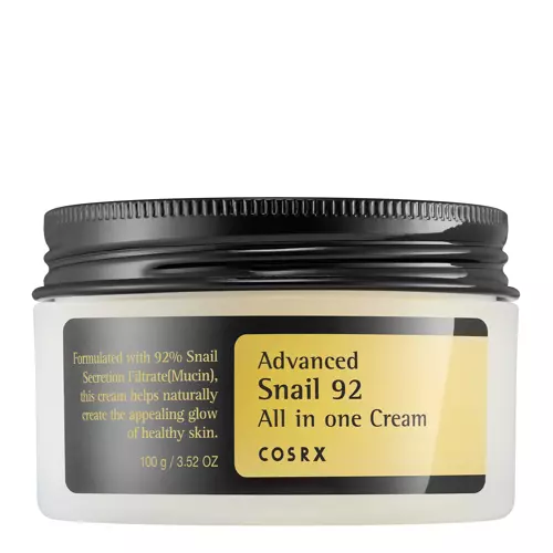 COSRX - Advanced Snail 92 All in One Cream - Multifunkční krém s filtrátem šnečího slizu - 100 g
