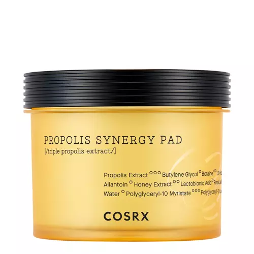 COSRX - Full Fit Propolis Synergy Pad - Čisticí pleťové tampony s propolisem - 70 ks