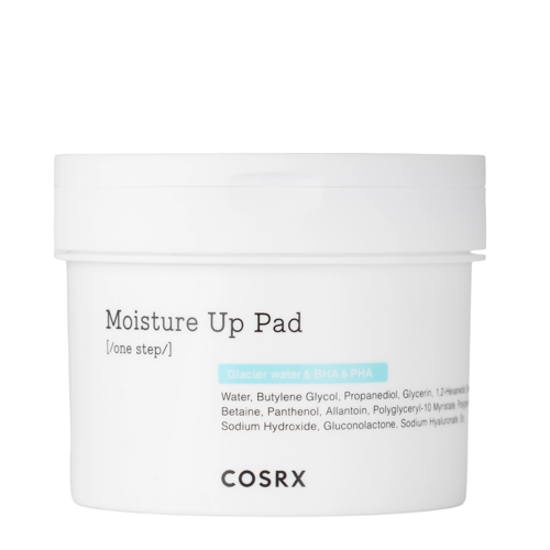 COSRX - One Step Moisture Up Pad - Exfoliační a hydratační pleťové tampony - 70 ks