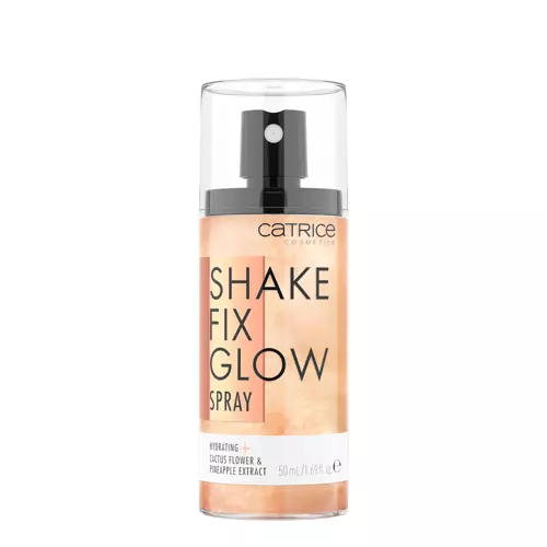 Catrice - Shake Fix Glow Spray - Fixační sprej na make-up s rozjasňujícím účinkem - 50 ml