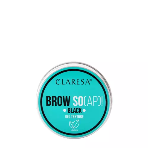 Claresa - BROW SO(AP)! - Black - Černé mýdlo na obočí - 30ml