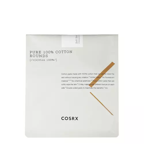 Cosrx - Pure 100% Cotton Rounds - Měkké bavlněné pleťové tampony - 80 ks