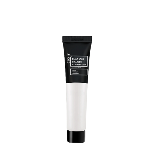 Coxir - Black Snail Collagen All in One Eye Cream - Oční krém s hlemýždím slizem - 30 ml