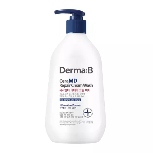 Derma:B - CeraMD Cream Wash - Krémový mycí gel na tělo - 400 ml