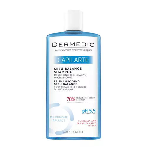 Dermedic - Capilarte - Šampon pro nadměrně se mastící vlasy - 300 ml