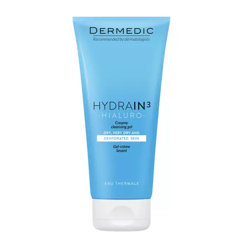 Dermedic - Hydrain 3 Hialuro - Creamy Cleansing Gel - Krémový čisticí gel - 200 ml