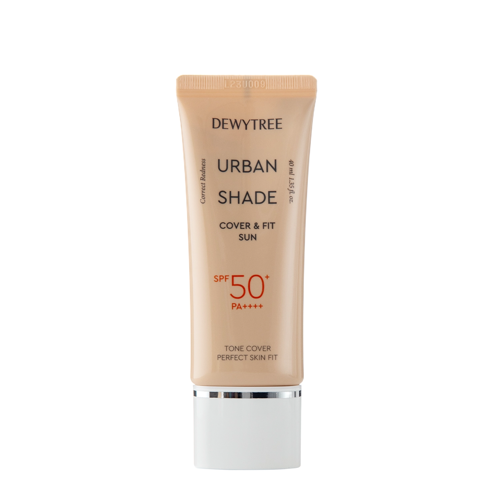 Dewytree - Urban Shade Cover And Fit Sun SPF50+/PA++++ - Tónovací opalovací krém - 40 ml