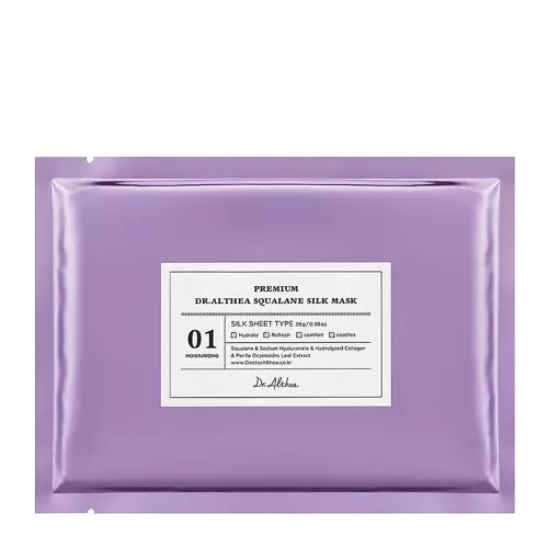 Dr. Althea - Squalane Silk Mask - Hydratační textilní maska - 28 g