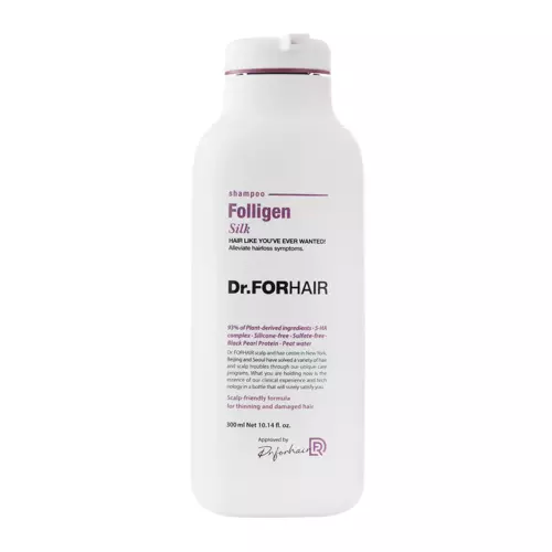 Dr.Forhair - Folligen Silk Shampoo - Posilující šampon pro poškozené vlasy - 300 ml