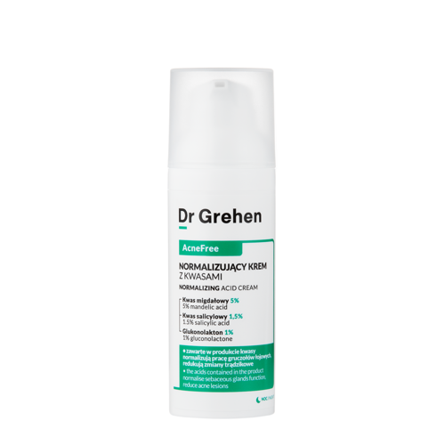Dr Grehen - AcneFree - Normalizing Acid Cream - Normalizující krém s kyselinami - 50 ml