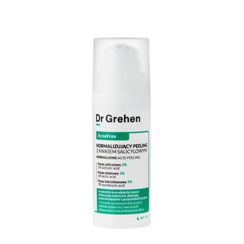 Dr Grehen - AcneFree - Normalizing Acid Peeling - Normalizující peeling s kyselinou salicylovou - 50 ml