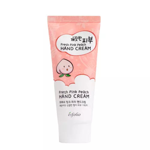 Esfolio - Fresh Pink Peach Hand Cream - Osvěžující broskvový krém na ruce - 100 ml
