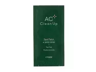 Etude House - AC Clean Up Spot Patch - Hojivé náplasti na nedokonalosti - 12 ks